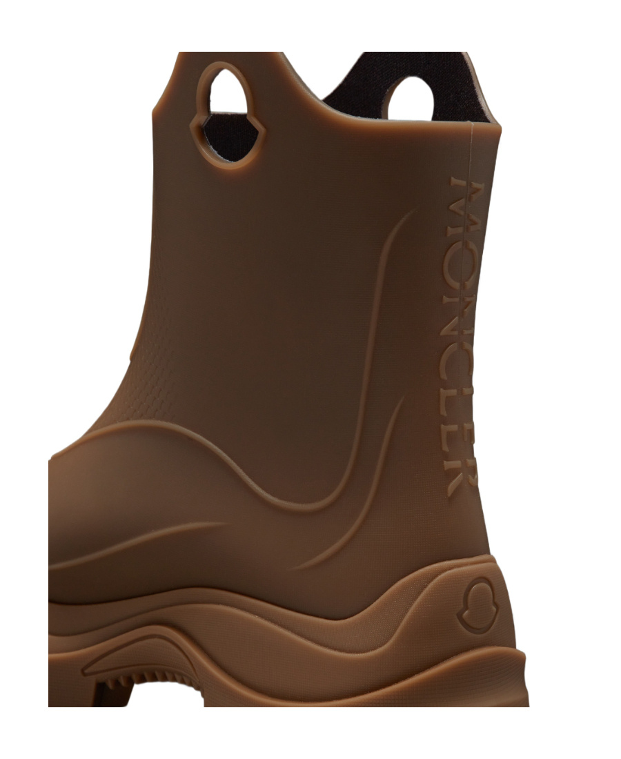 Shop Moncler Misty Rain Boots In Green