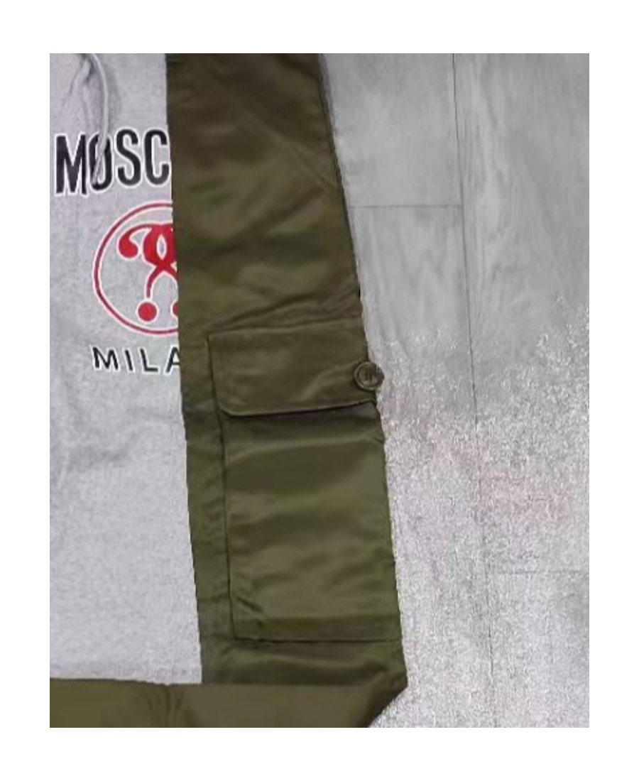 Moschino Logo Collision Sweatpants In Gray