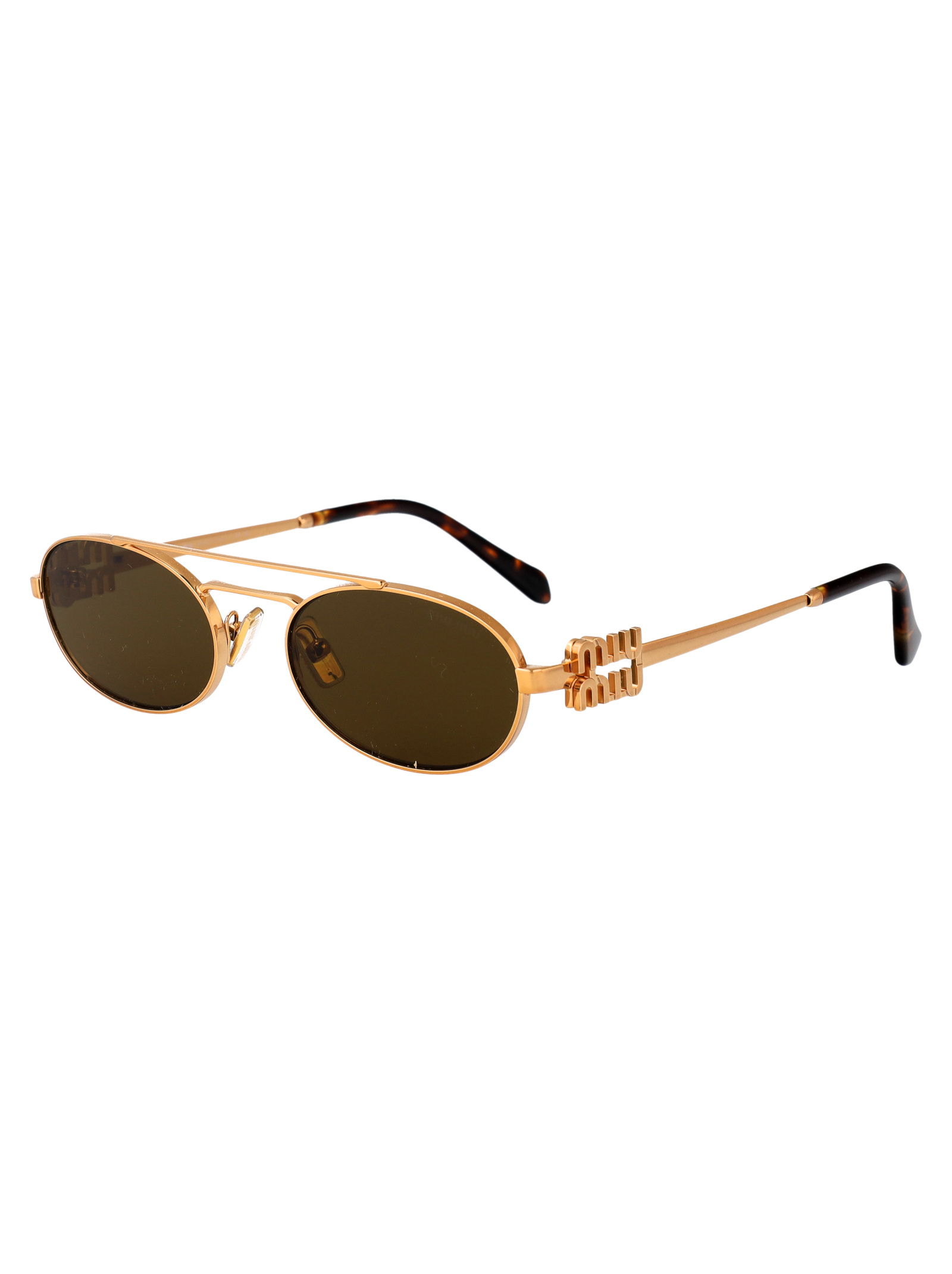 Miu Miu 0mu 54zs7oe09z In Brown