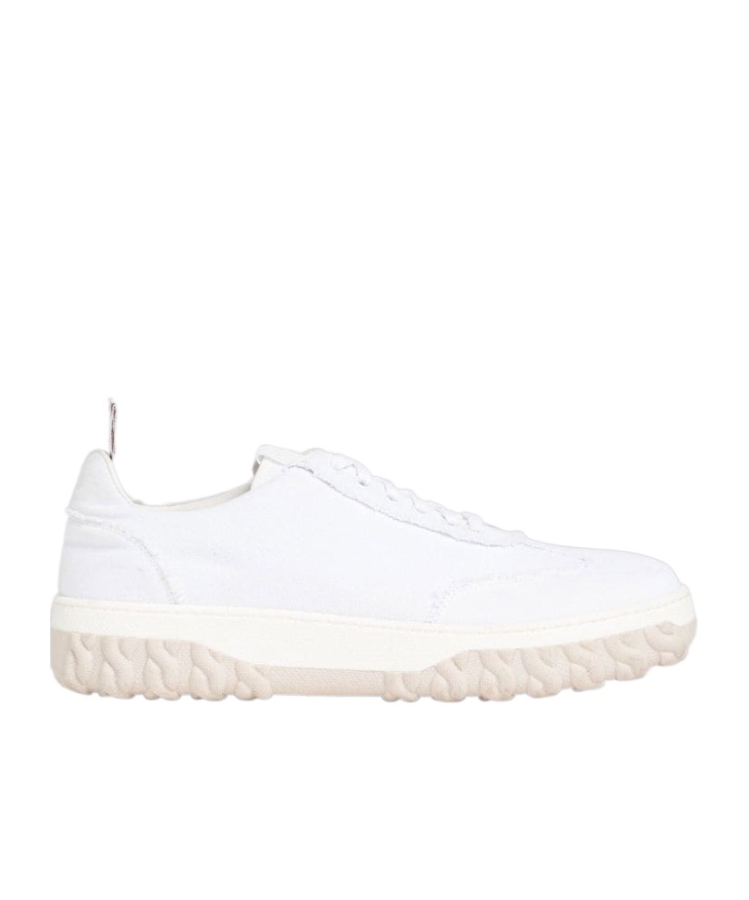 Thom Browne Field Low-top Sneakers In White