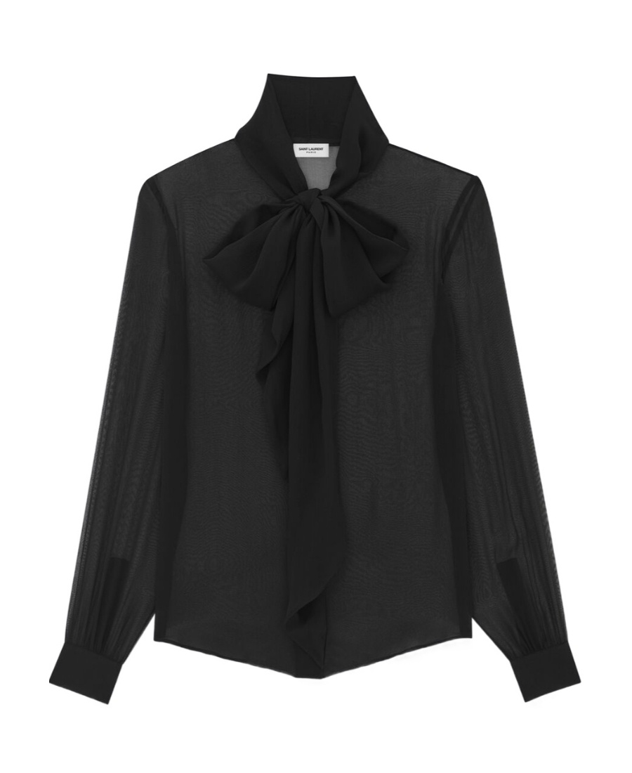 Saint Laurent Top Clothing In Black