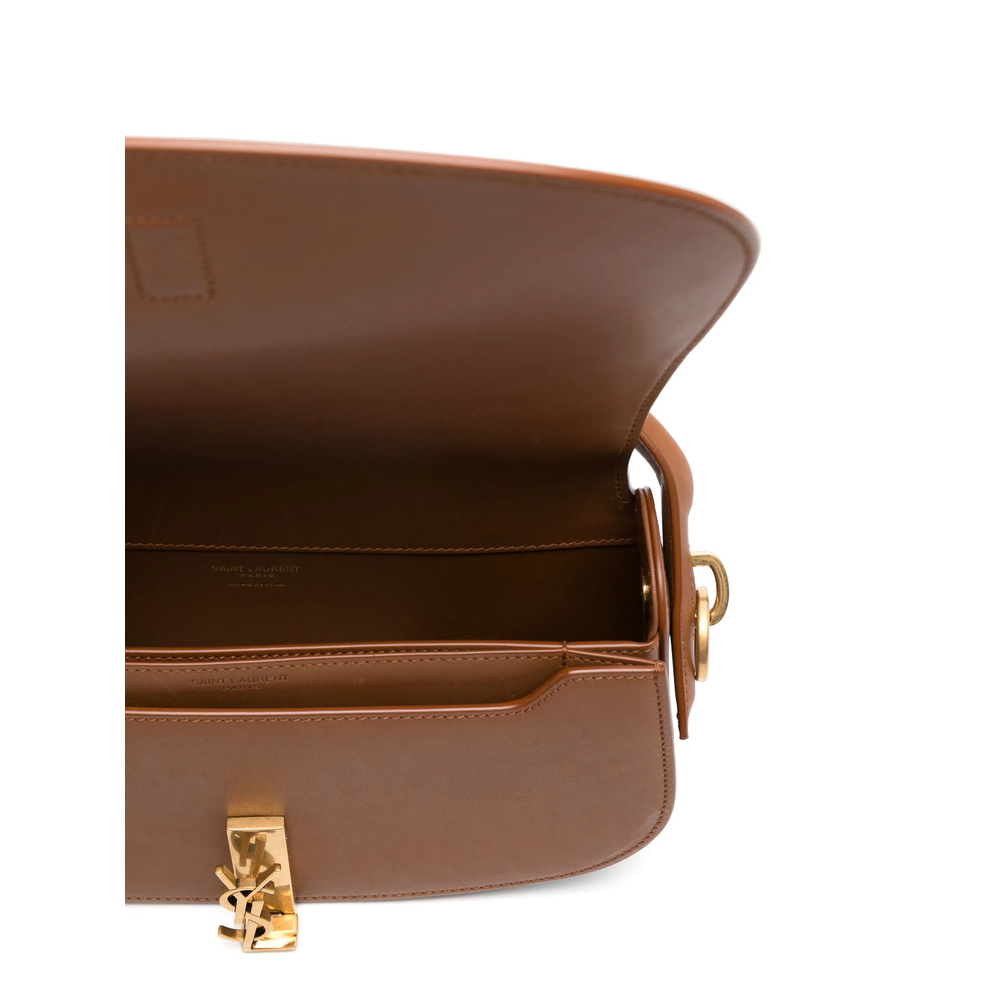 Saint Laurent Voltaire Tote Bag In Nude