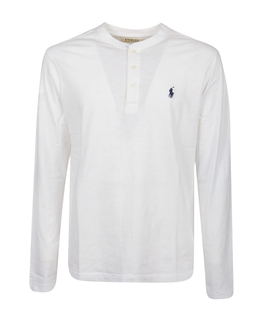 POLO RALPH LAUREN POLO RALPH LAUREN BUTTONED LONG SLEEVED T-SHIRT