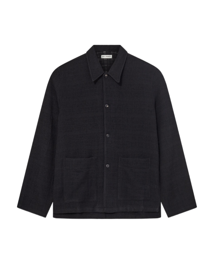 Our Legacy Long-sleeved Casual Jacket In Black
