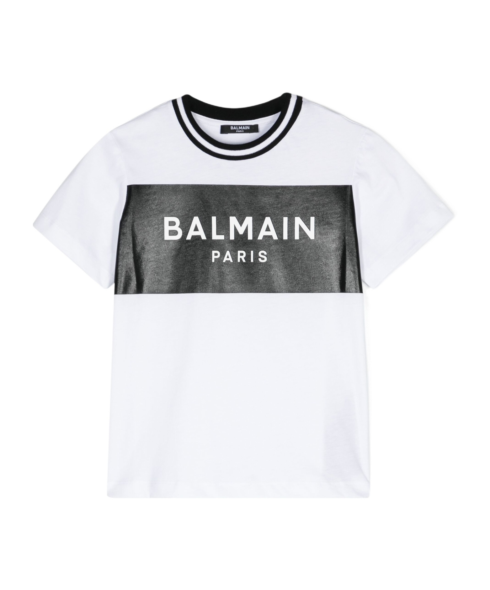 Balmain Logo-print Cotton T-shirt In White