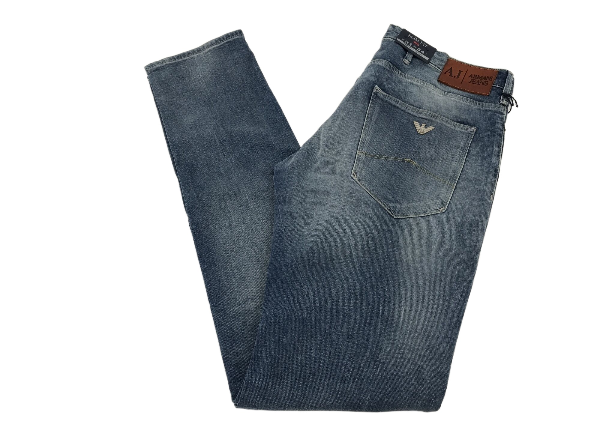 ARMANI JEANS LOGO DETAILS JEANS