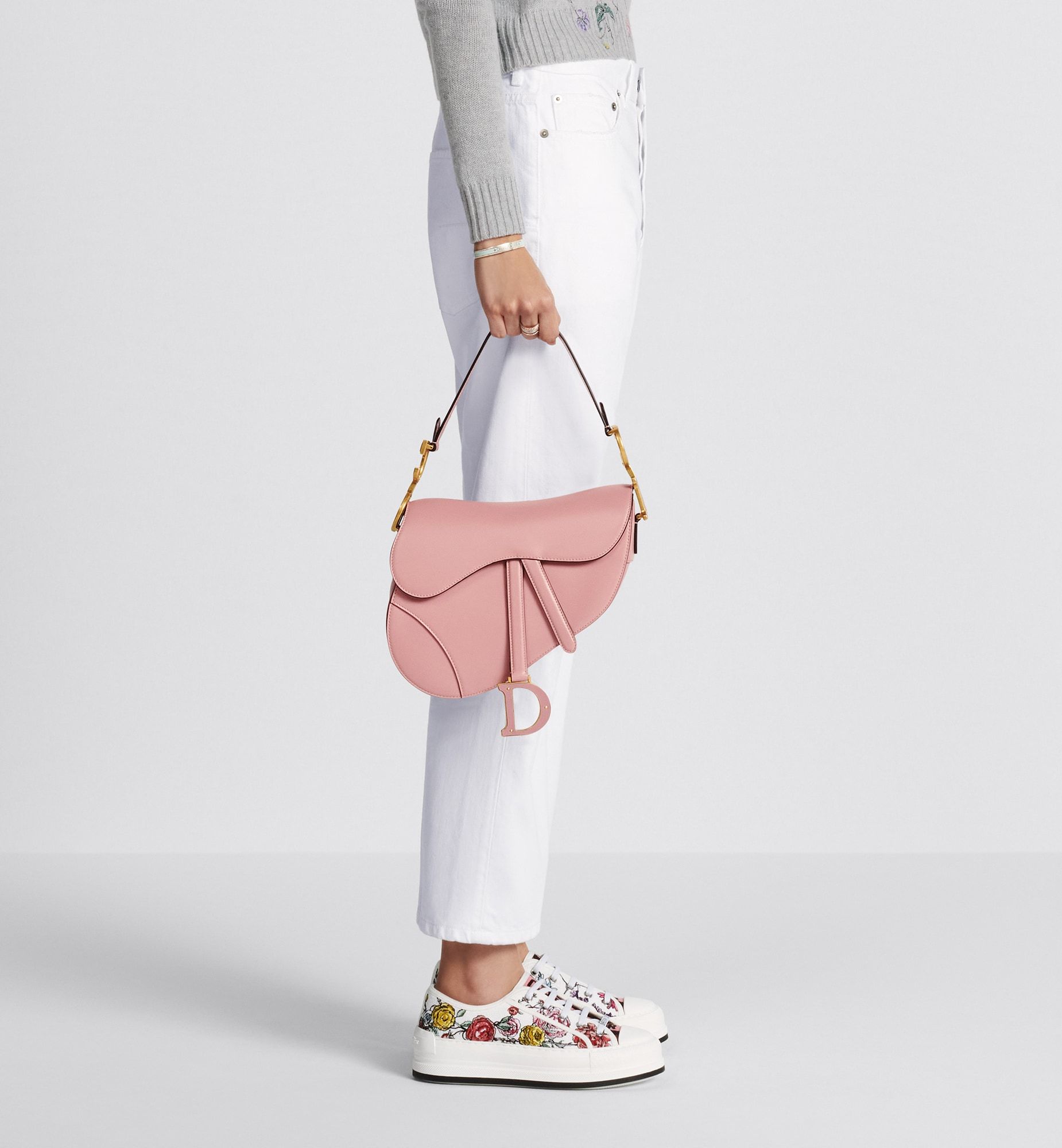 Dior Flip Shoulder Bag In Pink