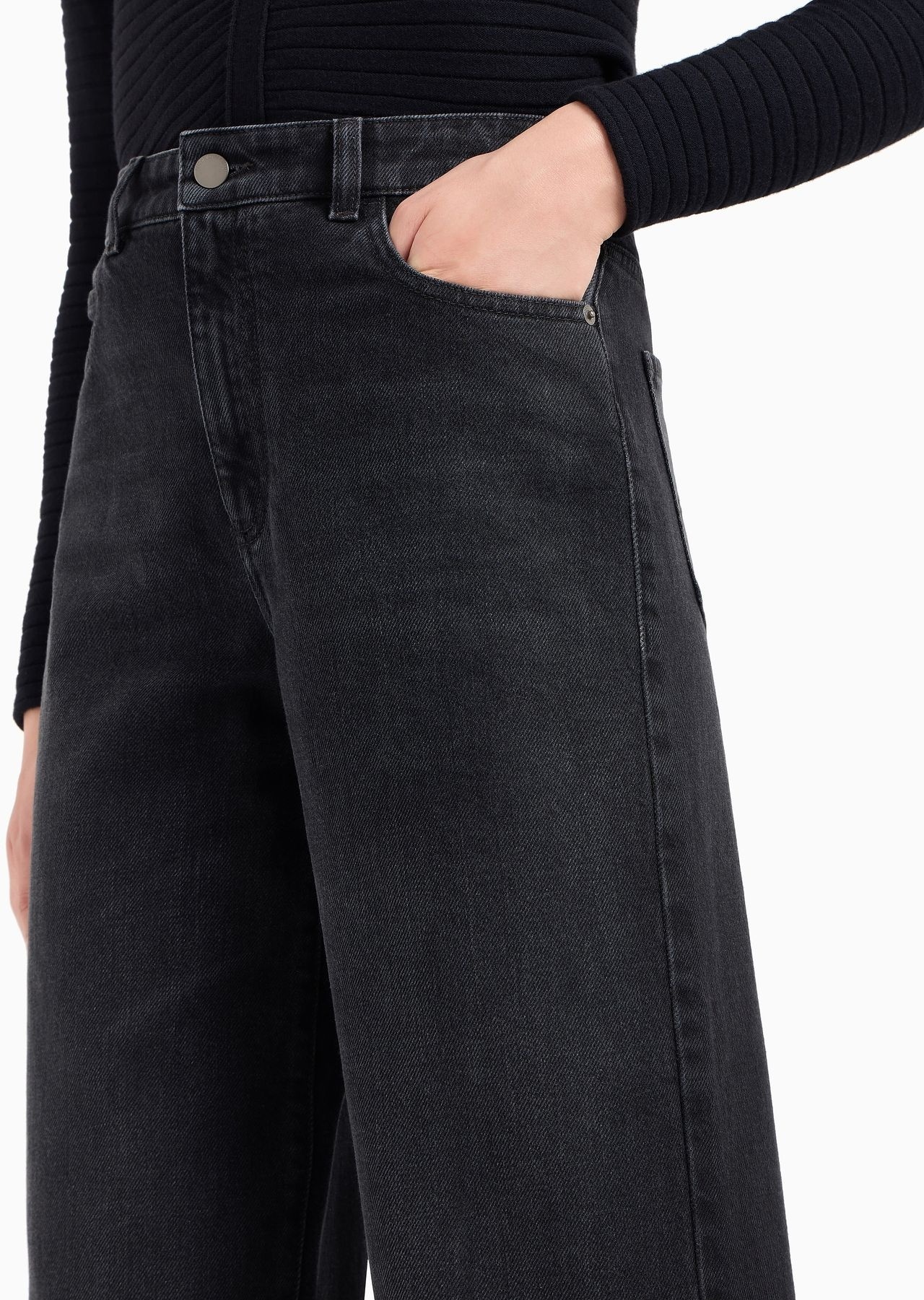 EMPORIO ARMANI BELT-LOOP JEANS