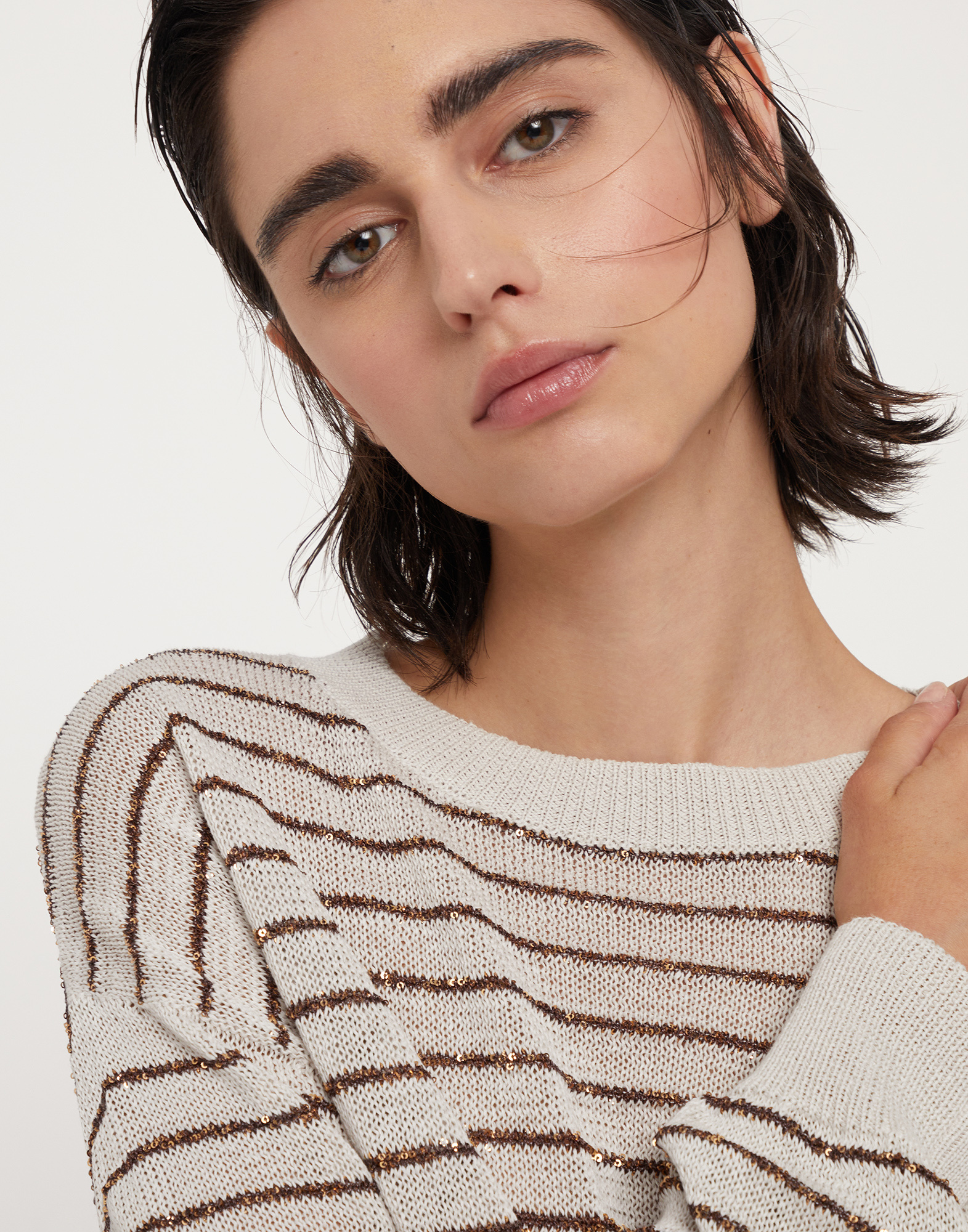 Brunello Cucinelli Sweaters In Multicolor