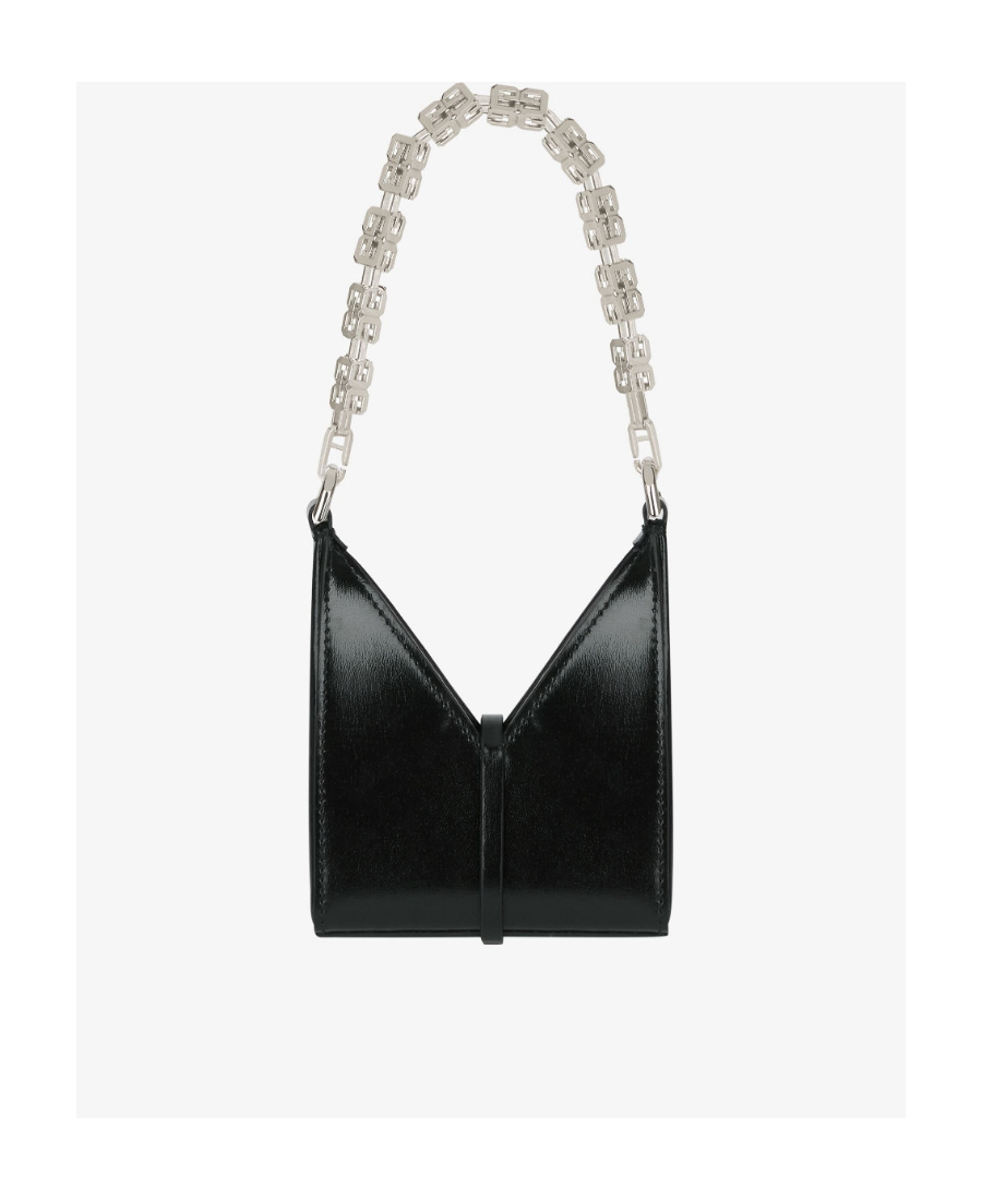 Givenchy Mini 4g Cut-out Crossbody Bag In Black