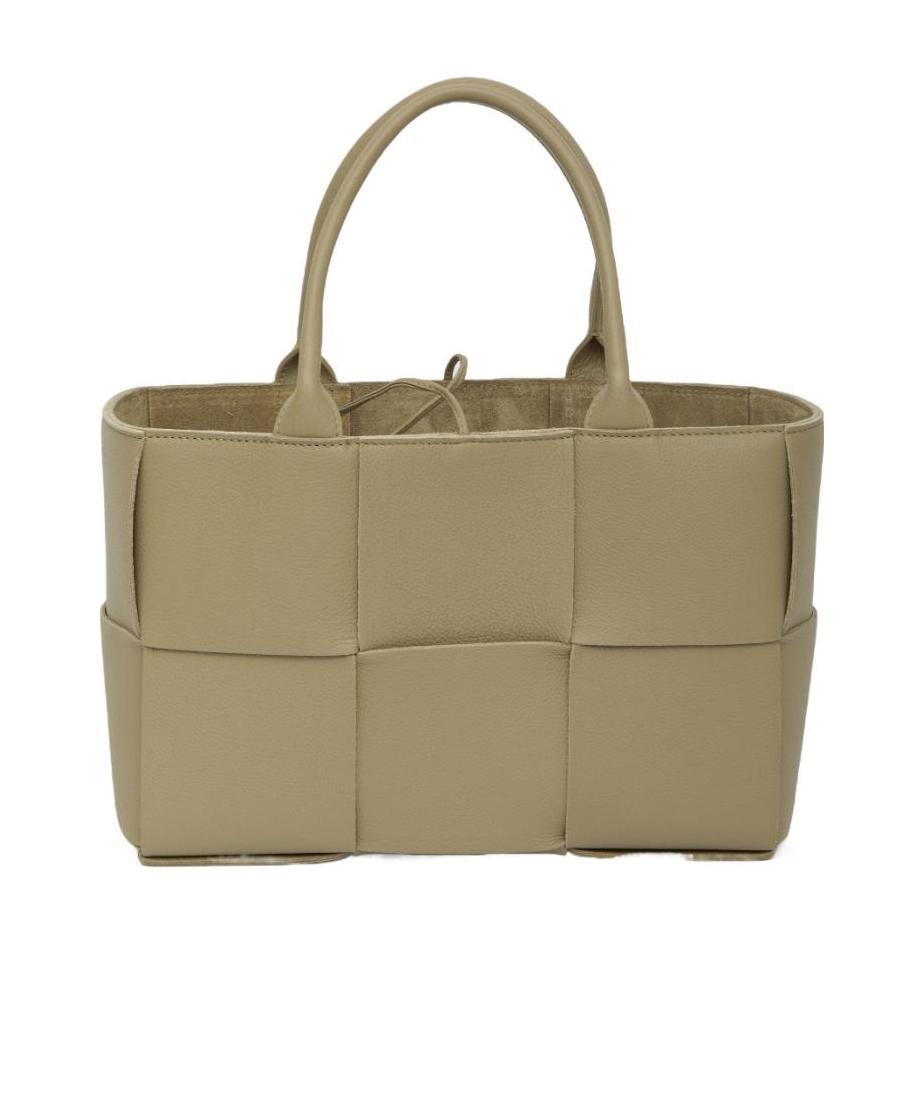 Bottega Veneta Small Arco Handbag In Brown