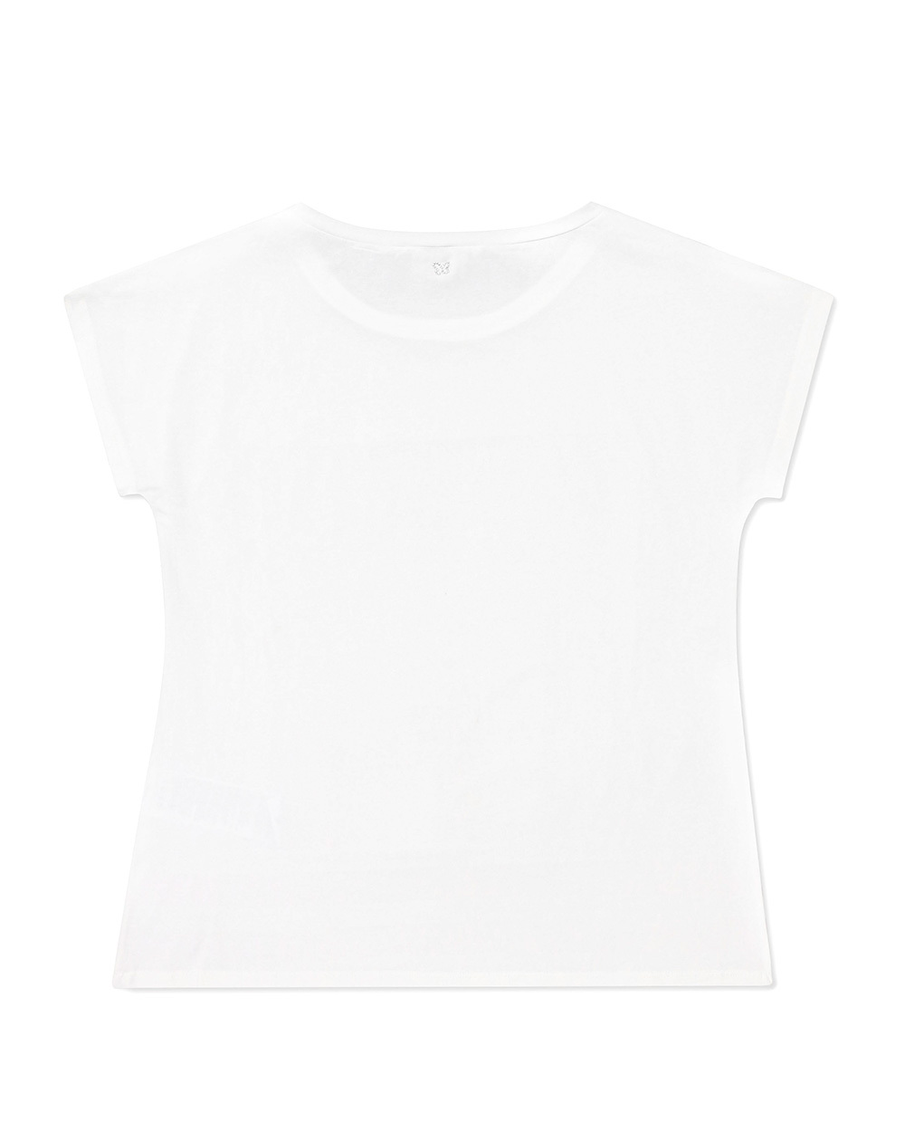 Weekend Max Mara Printed T-shirt With Round Neck In White