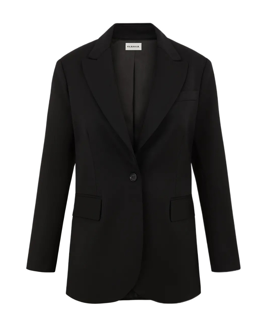 P.a.r.o.s.h Single-breasted Virgin Wool Blazer