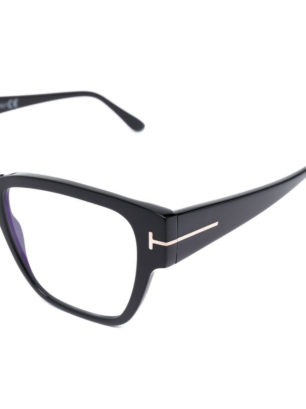 Tom Ford Ft5745b Square-frame Glasses In Blue