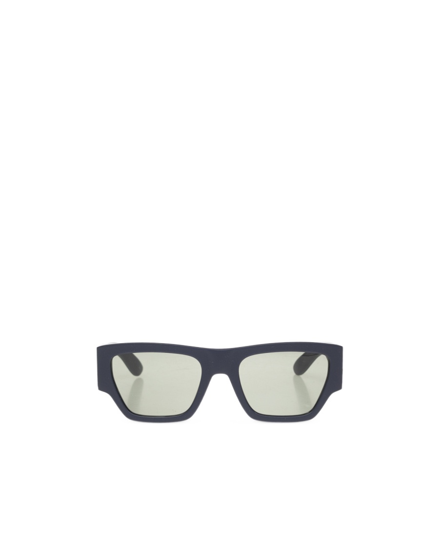 Alexander Mcqueen Square-frame Sunglasses In Black