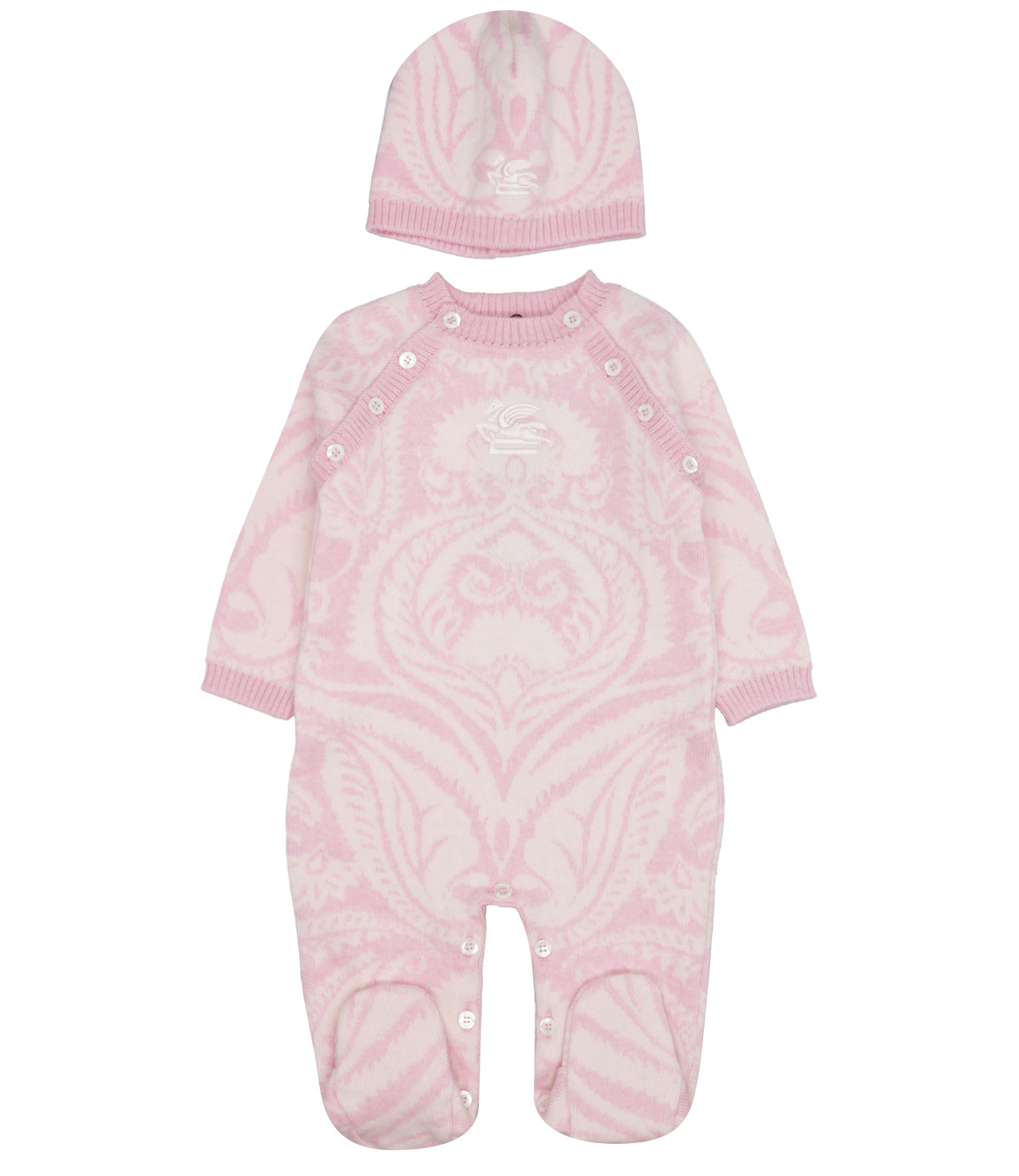 ETRO LONG-SLEEVED BODYSUIT AND HAT SET