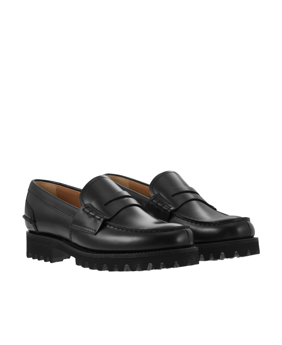 Church's Pembrey Leather Loafers In Black