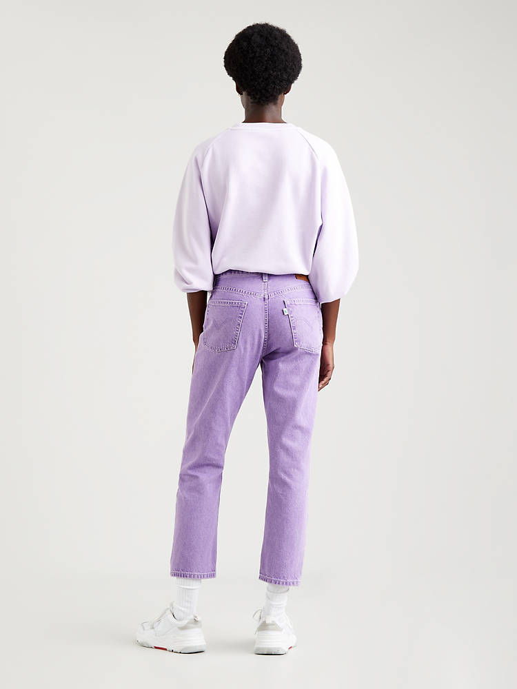 Levi's Logo Jeans In Purple