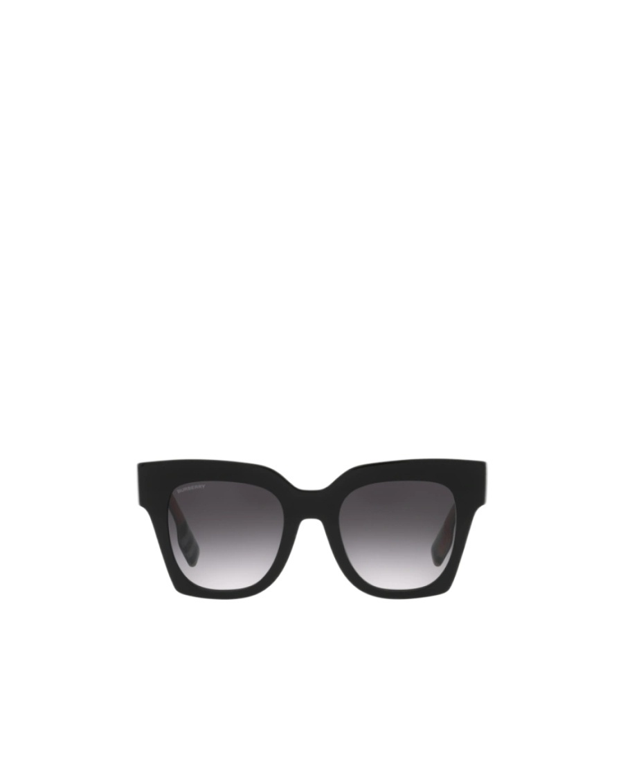 Burberry Bio-acetate Square Frame Sunglasses In Black