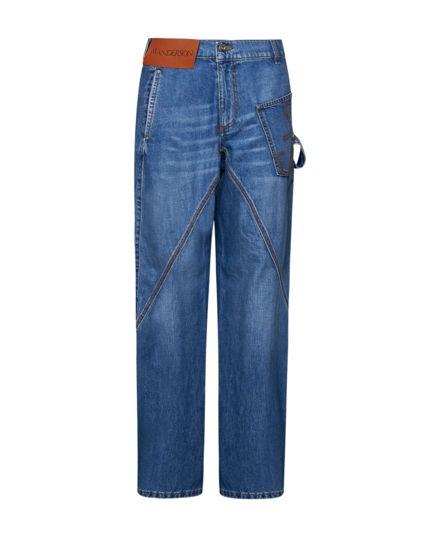 Jw Anderson Jeans In Blue