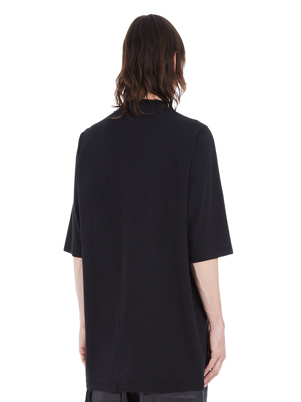 RICK OWENS DRKSHDW DRAPED STRAP T-SHIRT