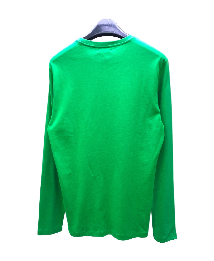 Iceberg T-shirt With Round Neck And Long Sleeves In Green