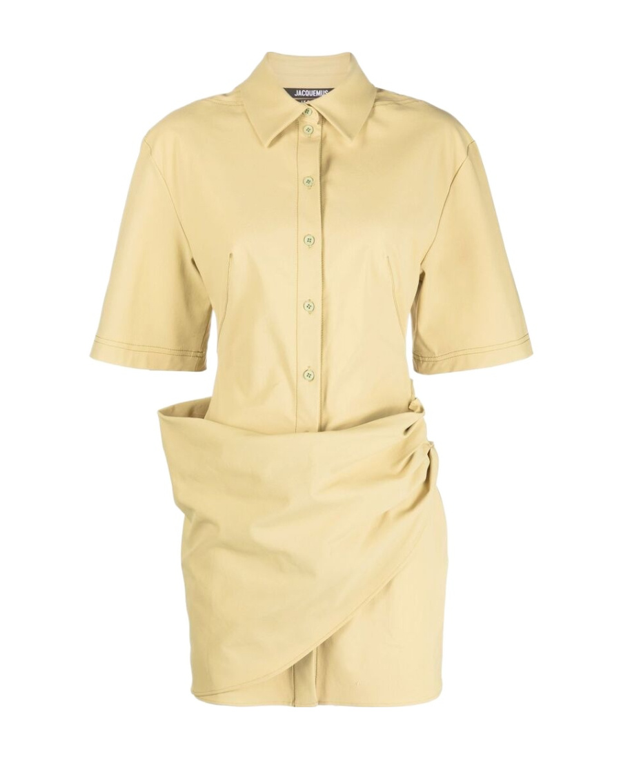 Jacquemus La Robe Camisa In Nude