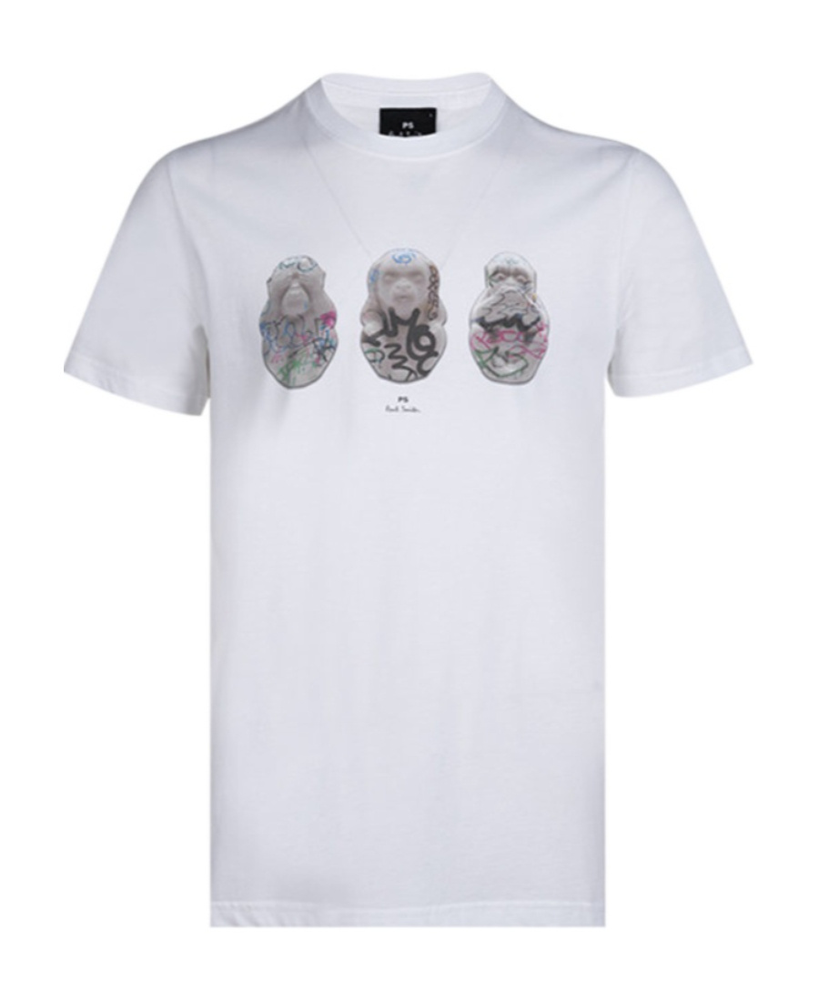 Paul Smith Logo Short-sleeved T-shirt In White