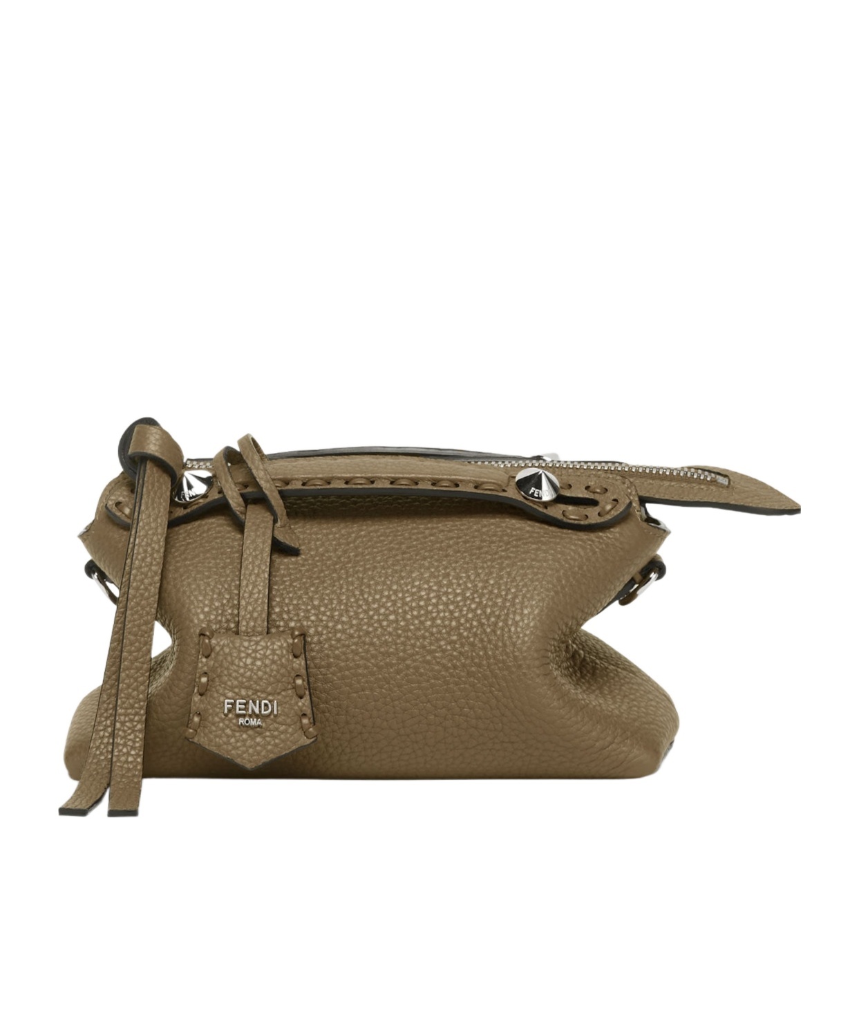 Fendi By The Way Soft Large Selleria Macro In Brown