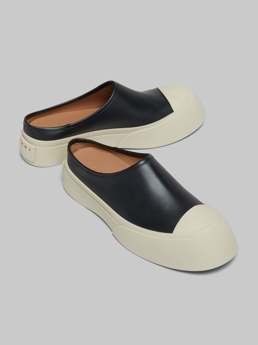 Marni Black Pablo Sabot Slip-on Loafers In Black