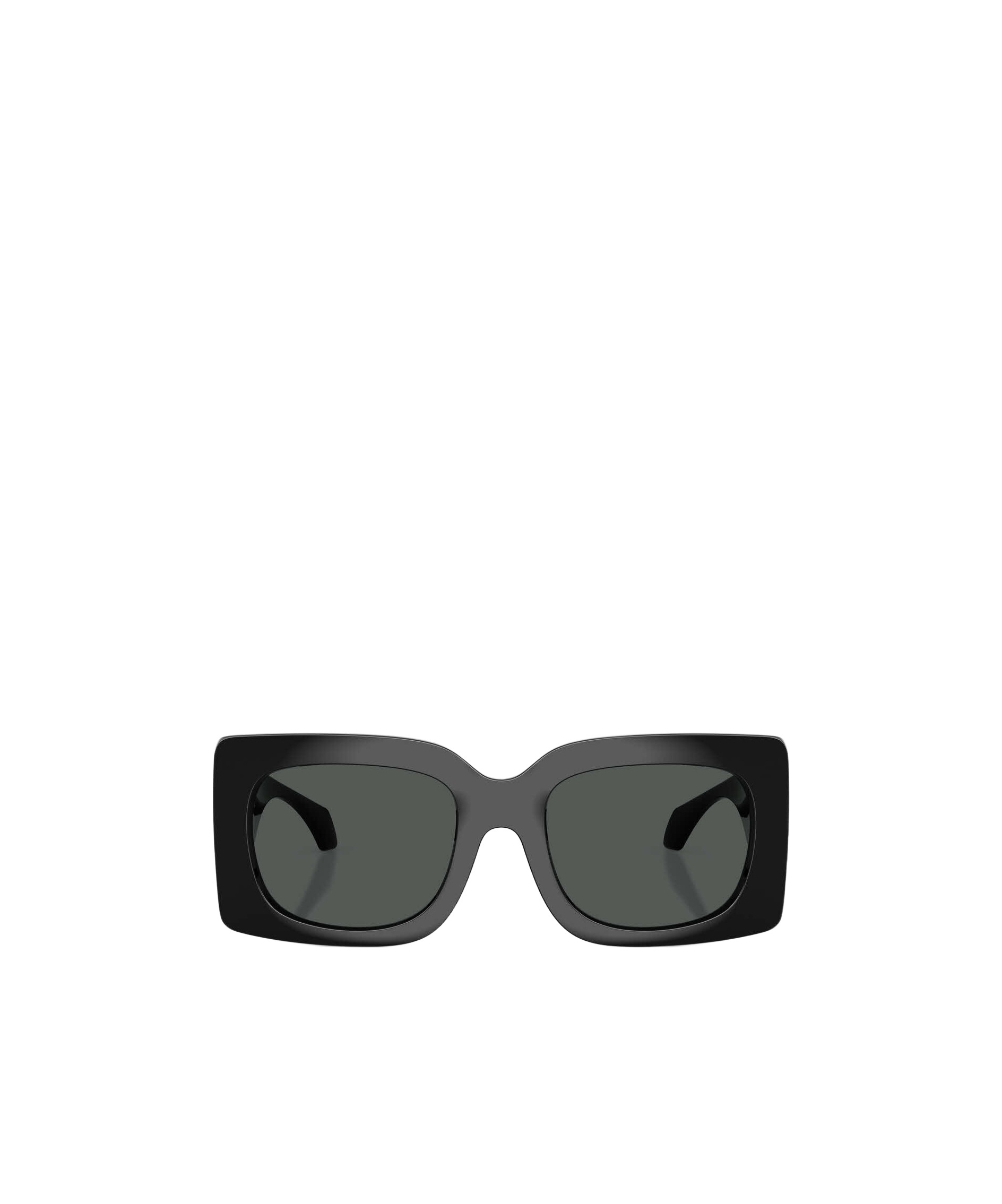 Versace Square-frame Sunglasses In Black