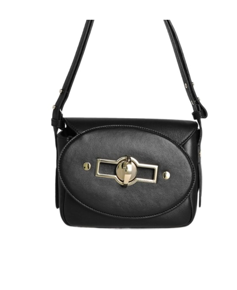 Shop Zanellato Flip Shoulder Bag In Black