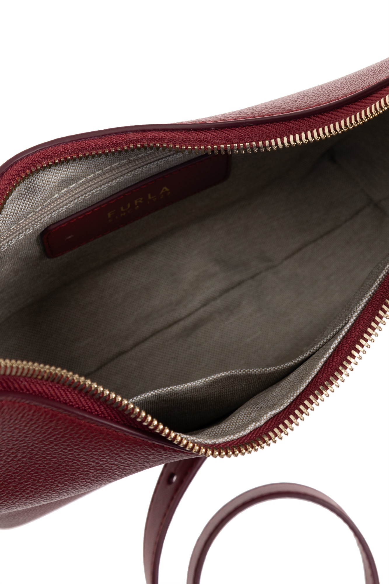 Furla Small Goccia Shoulder Bag In Red