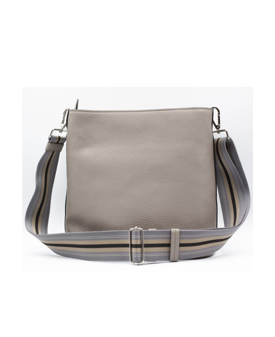 Prada Mini Panier Triangle-logo Bucket Bag In Gray