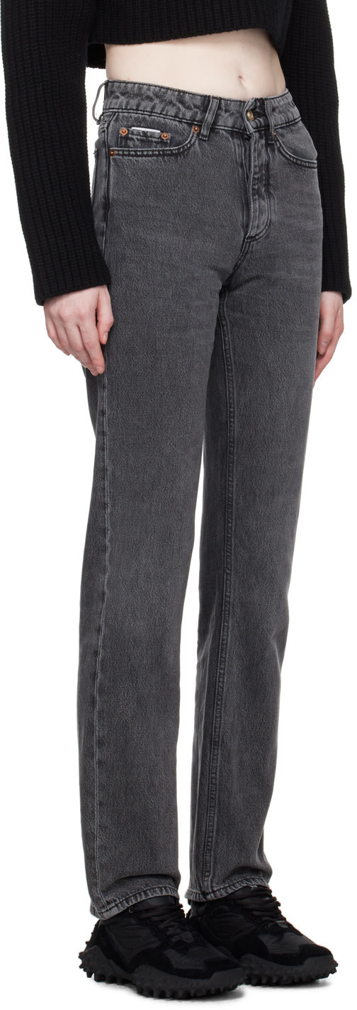 Eytys Jeans With Belt Loops In Black