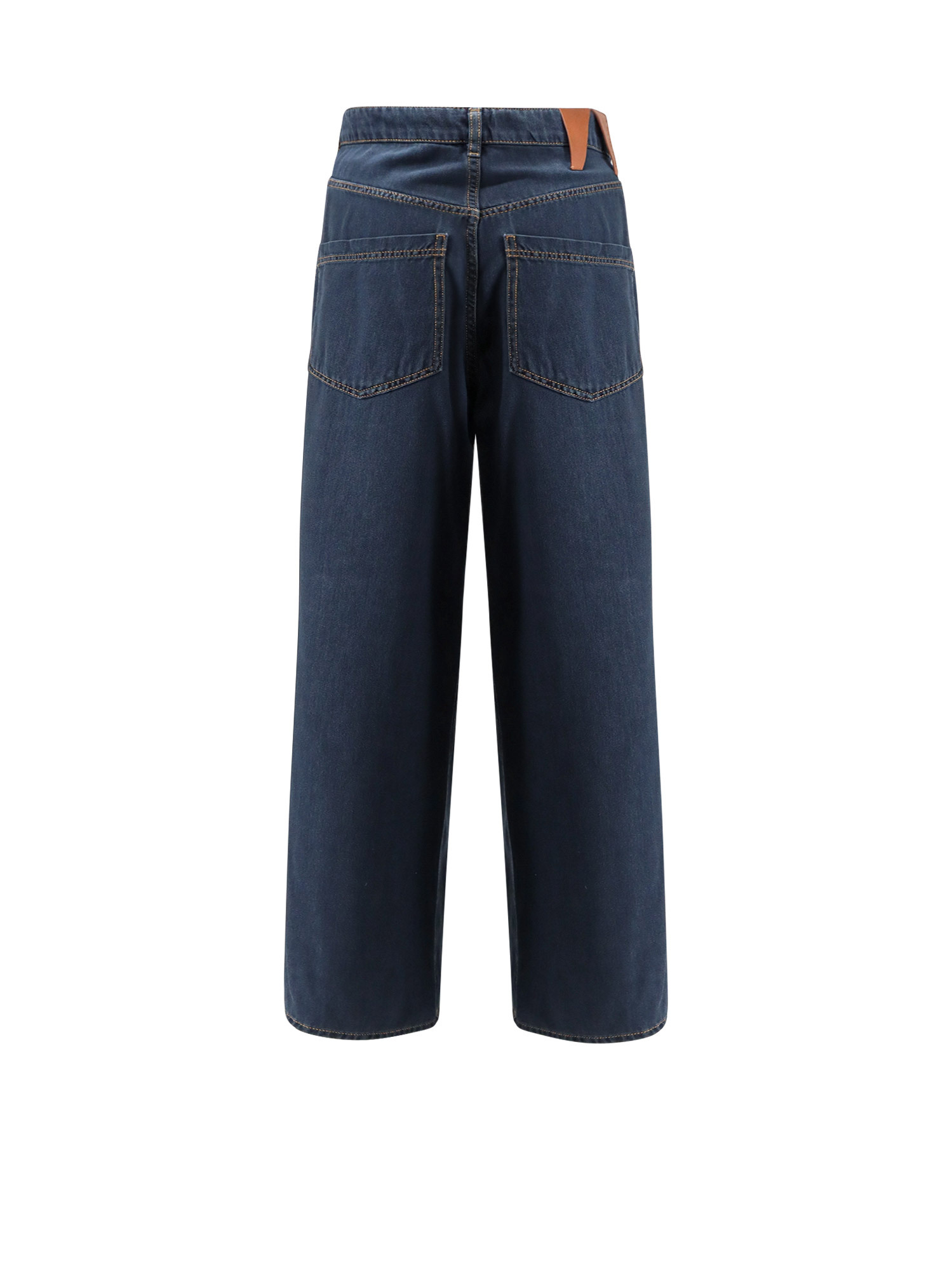 Darkpark Jeans Fold Over Ines In Blue