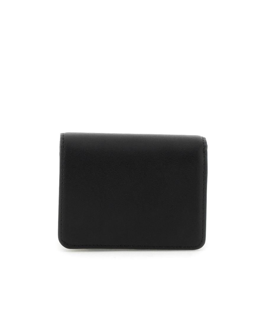 Shop Marc Jacobs The Mini Compact Wallet In Black