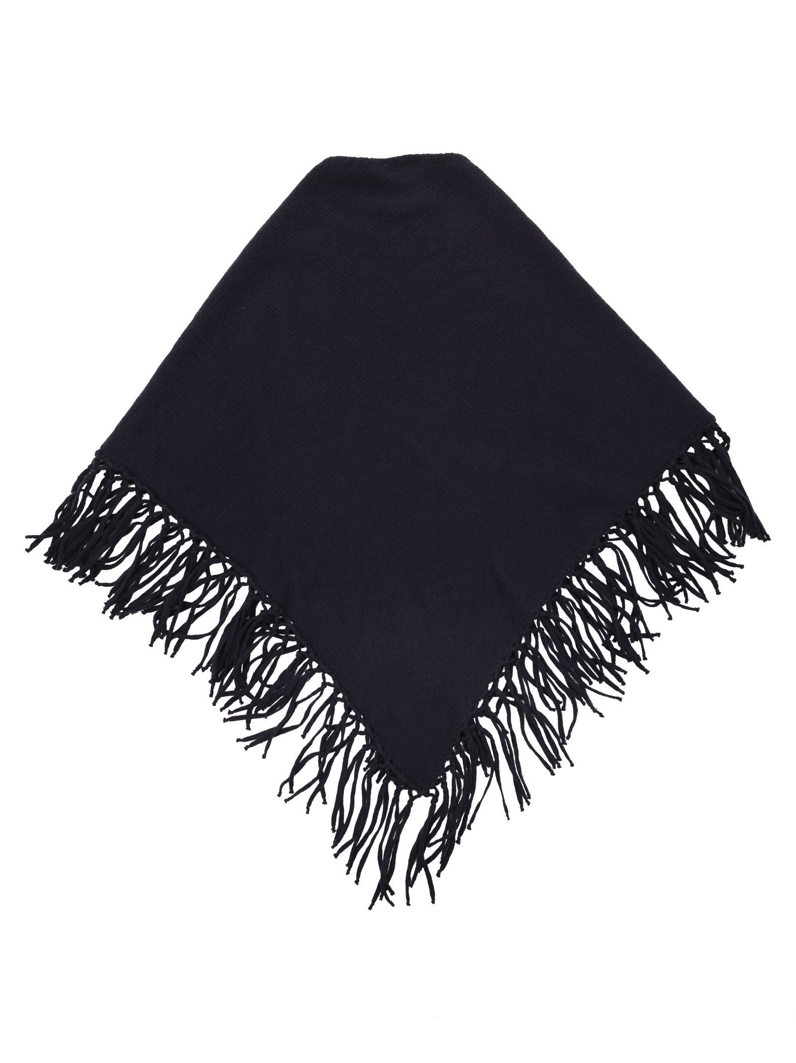 Weekend Max Mara Triangle Shawl In Black