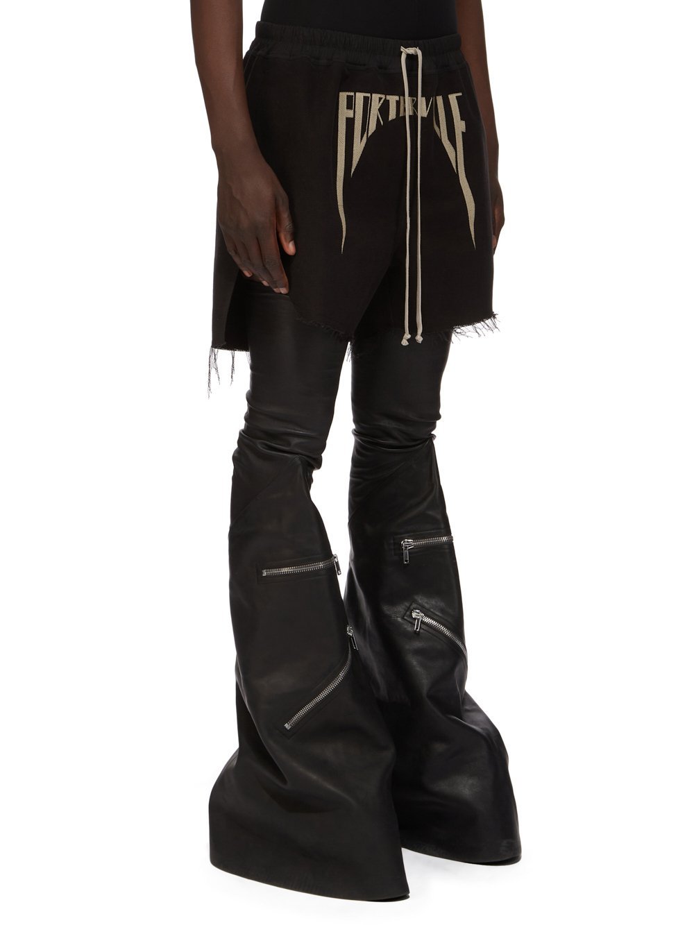 Rick Owens Drawstring Shorts In Black