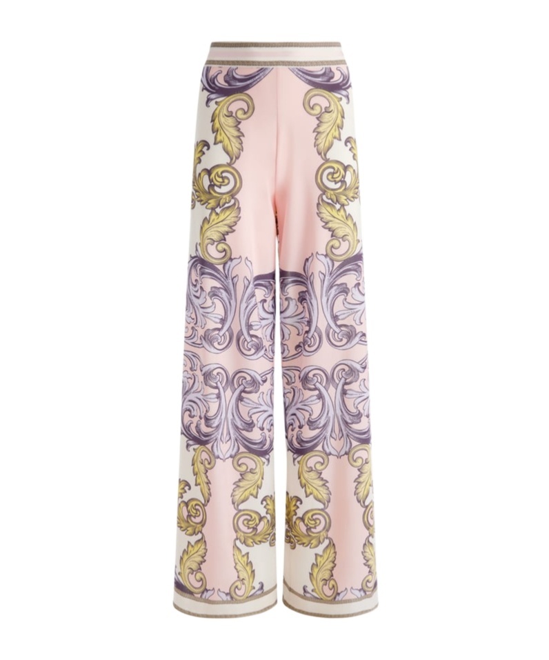 Alice And Olivia Athena Flared Wide Leg Pants Day Dreamer