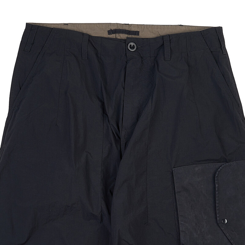 Ten C Multi-pocket Casual Pants In Black