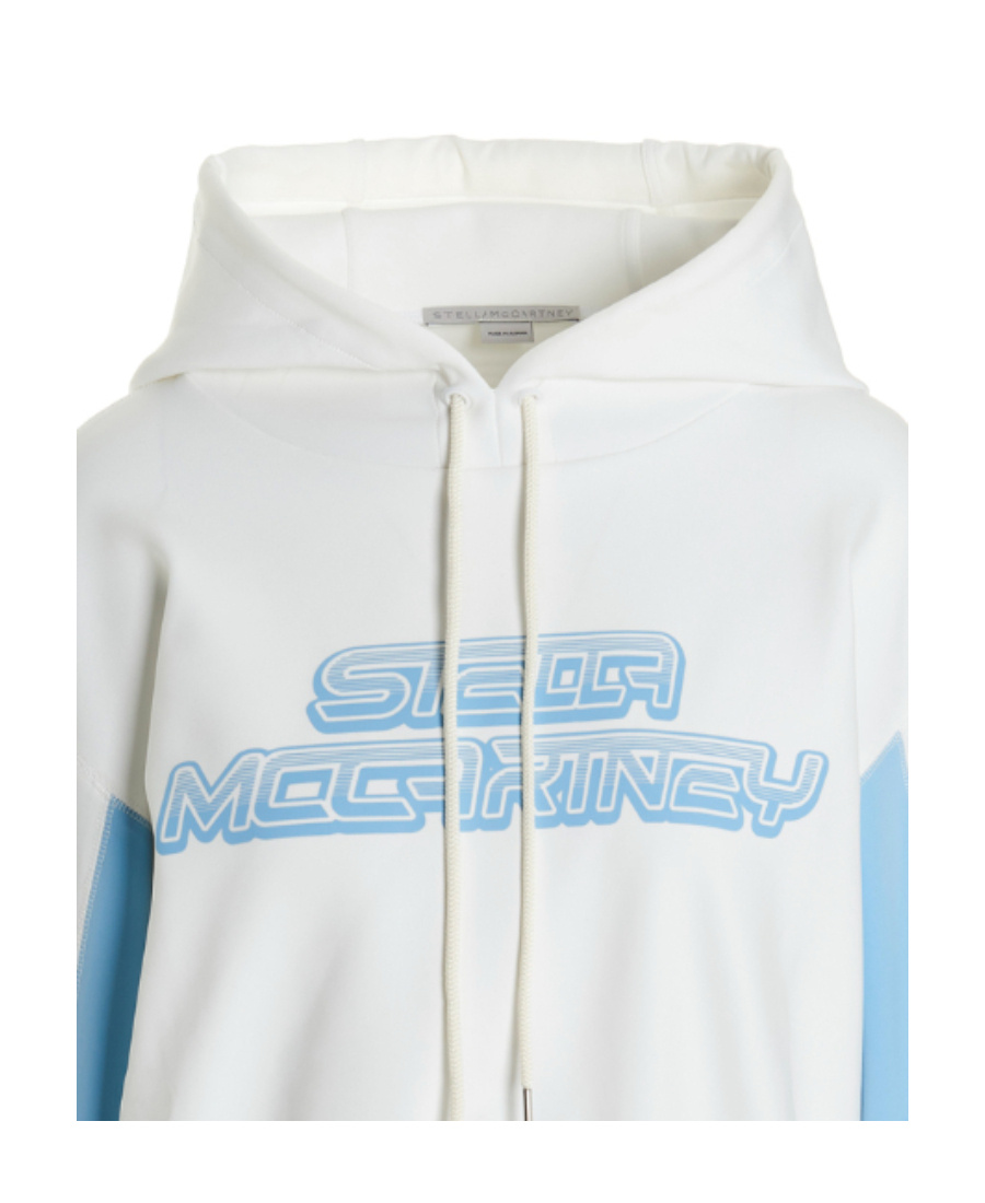 Stella Mccartney Women's Sweatshirt With Logo Print In White