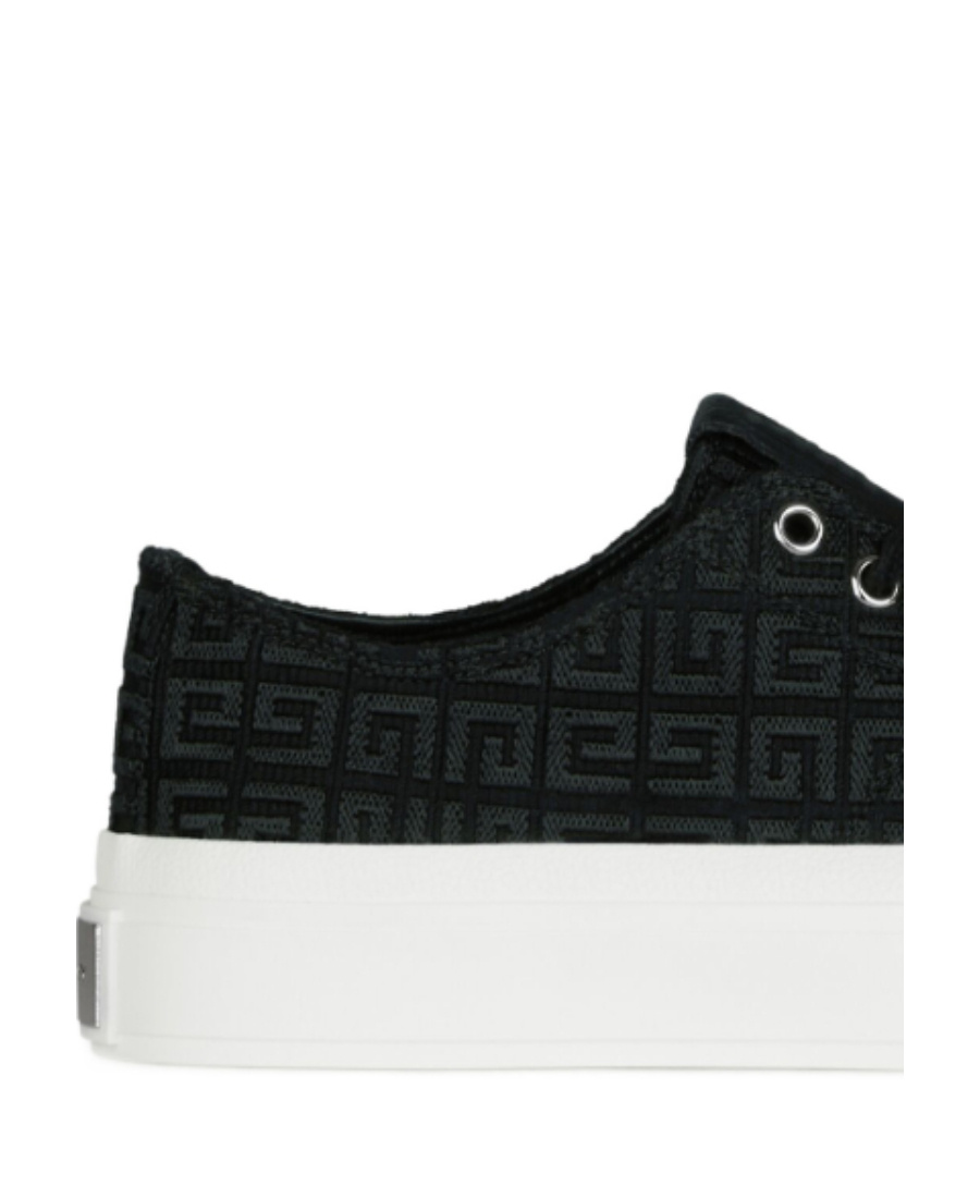 Givenchy 4g Jacquard Sneakers In Black