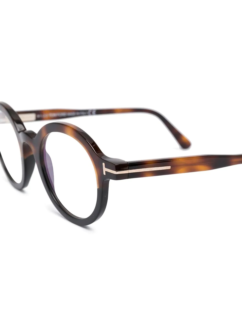 Tom Ford Round-frame Glasses In Multicolor