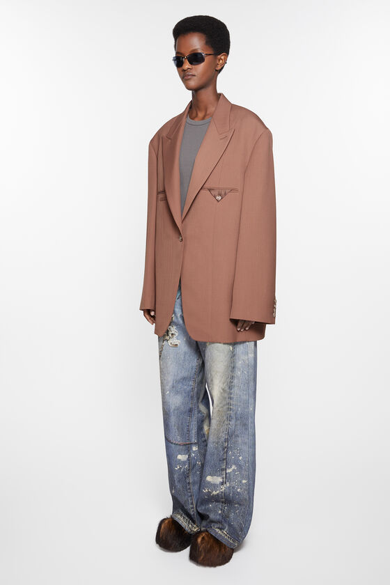 Acne Studios Jacket In Brown