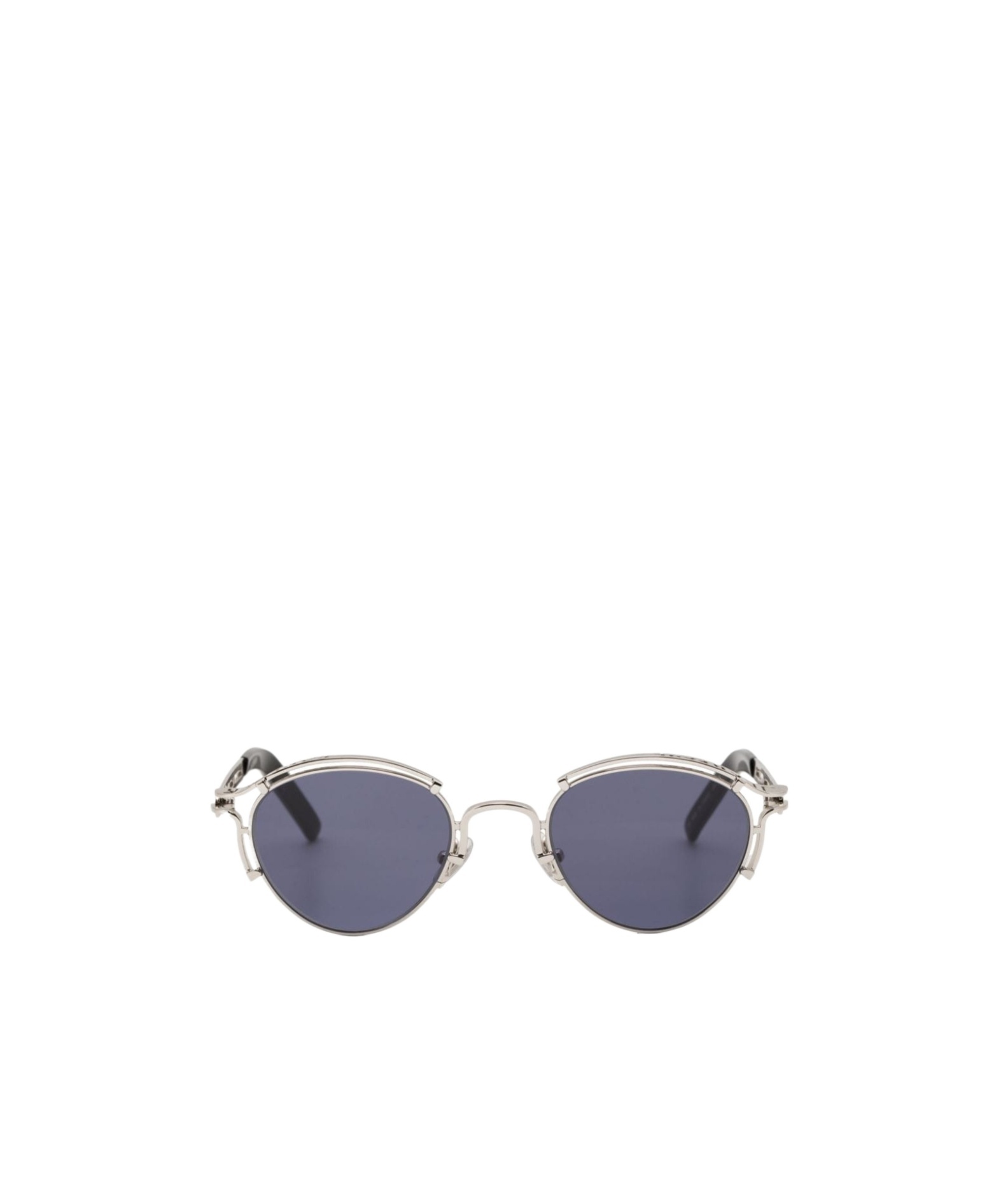 Jean Paul Gaultier Round-frame Sunglasses In Gray