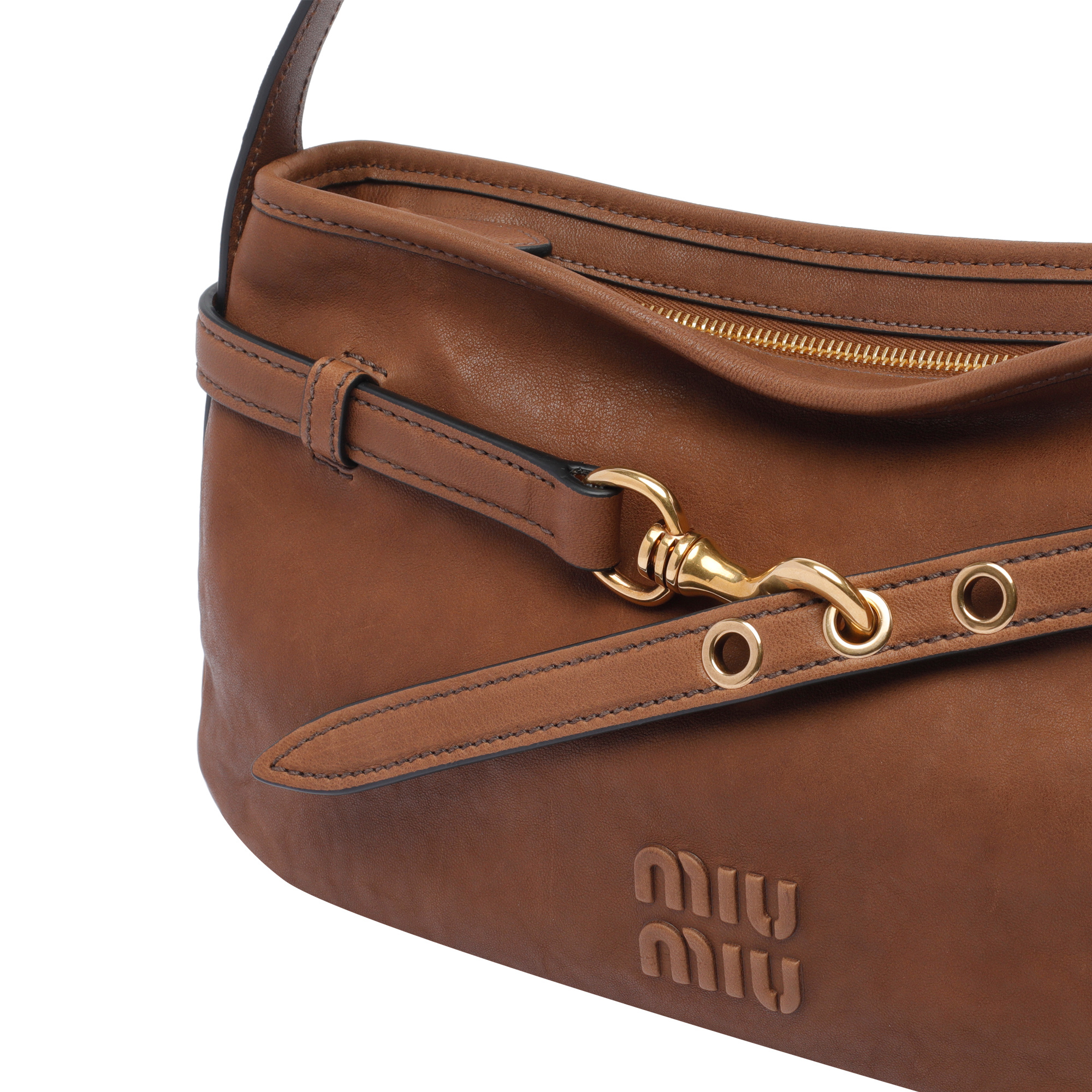 Miu Miu Logo Shoulder Bag