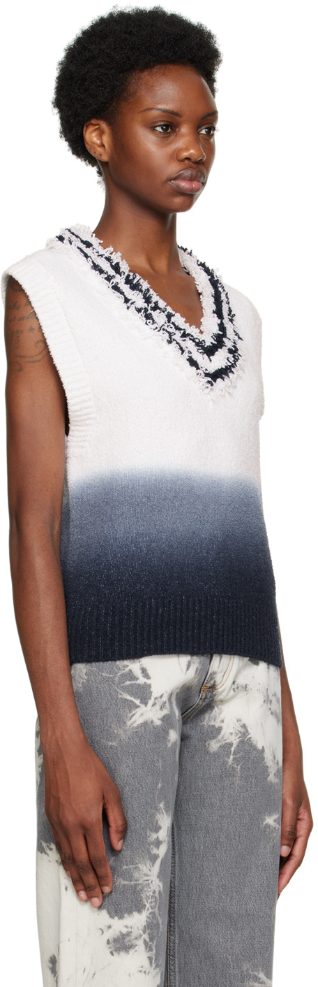 Eytys Onassis Vest Sweater In White