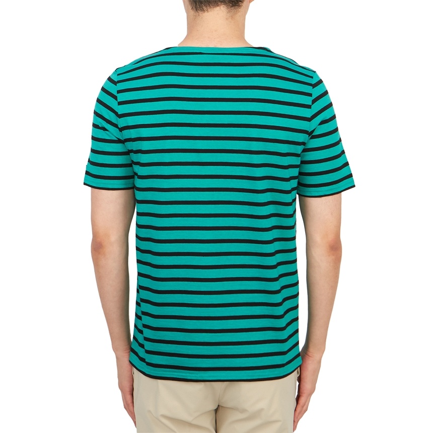 Saint James Striped Graphic T-shirt