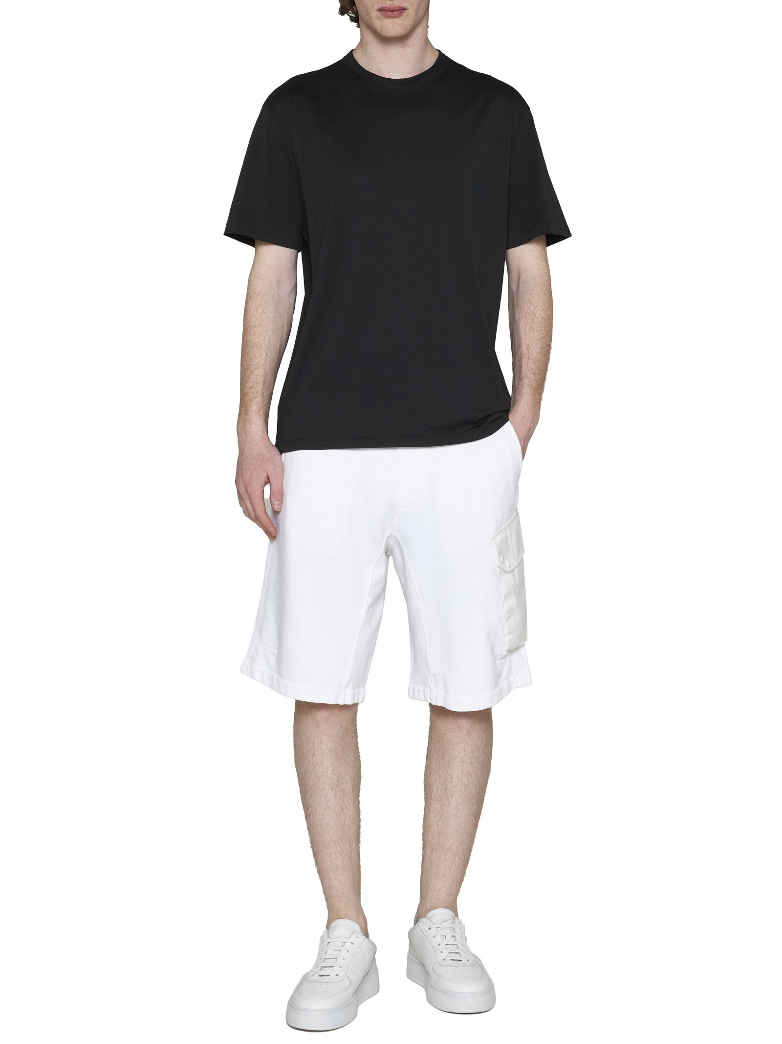 Ten C Short Sleeve T-shirt In Black